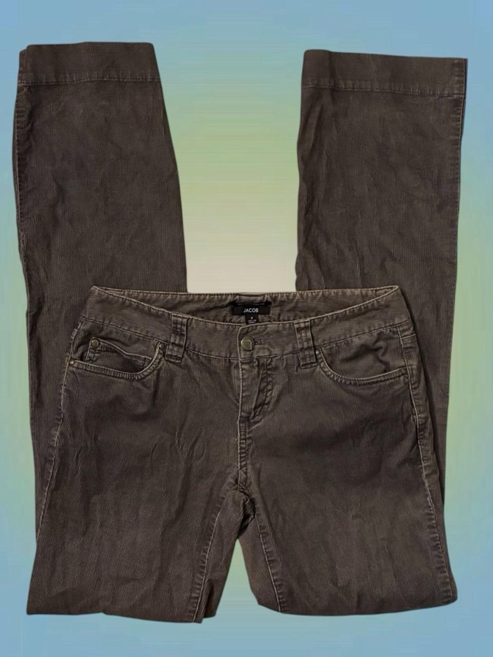 Jacob Women's Boot Cut Jeans in Dark Brown